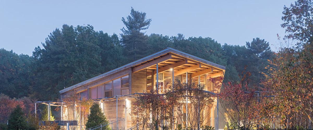 Walden Pond Visitor Center designed by Maryann Thompson Architects