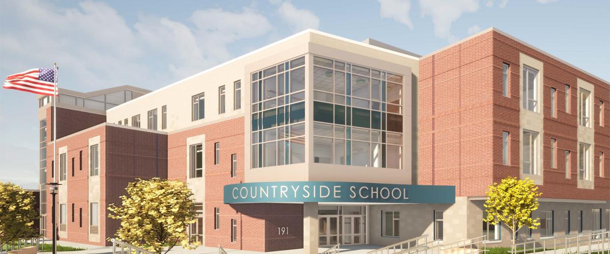 A rendering of the Countryside Elementary School