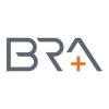 Logo writing "BR+A"